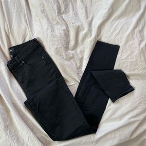 J Crew Black Denim 25 Tall